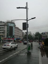 Китай Коробка приведенная 6000 Ниц на открытом воздухе рекламируя светлая, делает водостойким приведенный рекламирующ плакат скроллинга поставщик