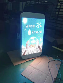 Китай Приведенное управление Ремот рекламирующ светлую коробку, анти- УЛЬТРАФИОЛЕТОВЫЙ дисплей оффлайн приведенный светлой коробки поставщик