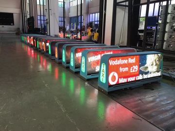 Китай Настелите крышу экран приведенный такси, знаки доски для сообщений 3Г ВИФИ ГПС ярким приведенные видео завод