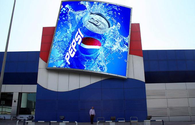 Реклама Натионстар привела силу Меанвелл управлением Вифи экранного дисплея стены на открытом воздухе