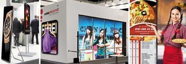 Китай Рекламировать экран приведенный ЗЛМ25 плаката, беспроводная мульти- выставочная витрина светлой коробки экрана поставщик