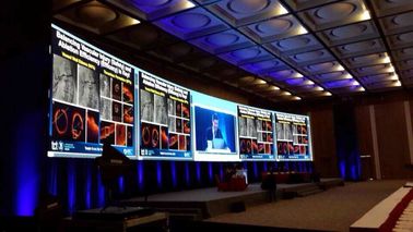 Китай Постоянные крытые видео- биты приведенные 1080П экрана 16 стены тангаж пиксела 3 ММ дистрибьютор